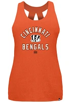 New Era Cincinnati Bengals Womens Orange Training Camp Tank Top