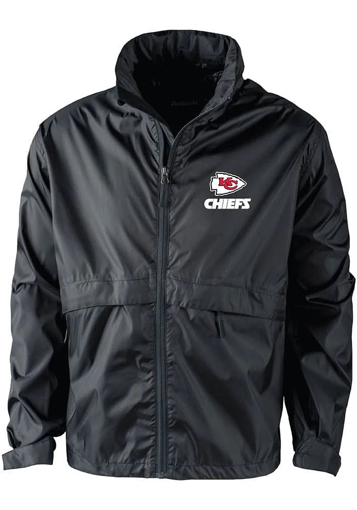 Dunbrooke Kansas City Chiefs Mens Black Sportsman Light Weight Jacket
