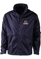 Dunbrooke Chicago Bears Mens Navy Blue Sportsman Light Weight Jacket