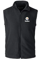 Dunbrooke Pittsburgh Steelers Mens Black Houston Sleeveless Jacket