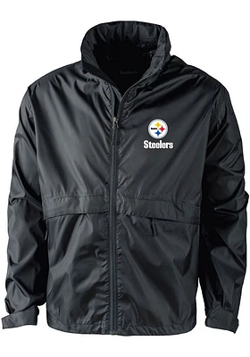Dunbrooke Pittsburgh Steelers Mens Black Sportsman Light Weight Jacket