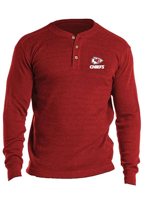 Dunbrooke Kansas City Chiefs Red Thermal Long Sleeve T Shirt