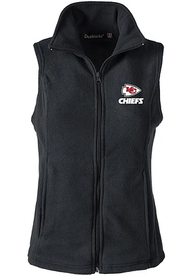 Dunbrooke Kansas City Chiefs Womens Black Houston Vest