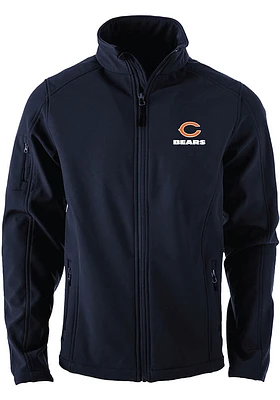 Dunbrooke Chicago Bears Mens Navy Blue Sonoma Medium Weight Jacket