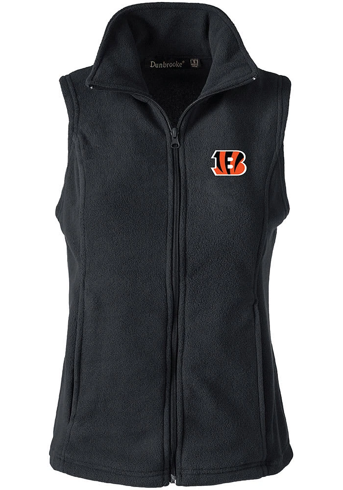 Dunbrooke Cincinnati Bengals Womens Black Houston Vest