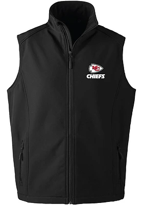 Dunbrooke Kansas City Chiefs Mens Black Archer Sleeveless Jacket