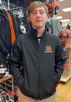 Dunbrooke Cincinnati Bengals Mens Black Sonoma Medium Weight Jacket