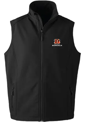 Dunbrooke Cincinnati Bengals Mens Black Archer Sleeveless Jacket