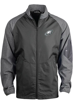 Dunbrooke Philadelphia Eagles Mens Black Hurricane Light Weight Jacket