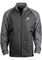 Dunbrooke Philadelphia Eagles Mens Black Hurricane Light Weight Jacket