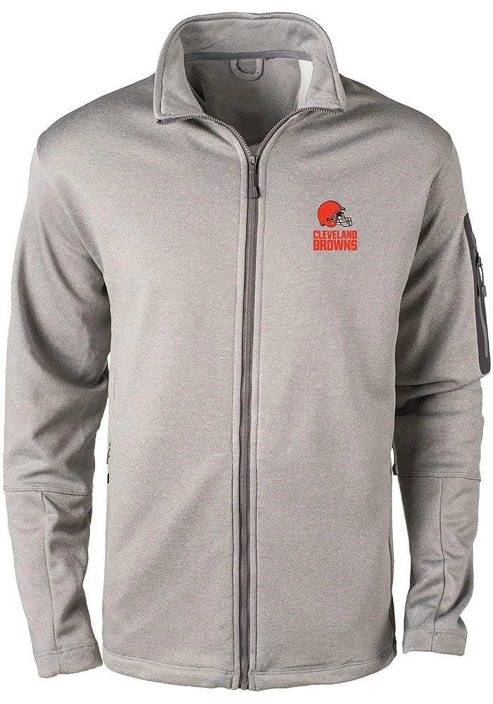 Dunbrooke Cleveland Browns Mens Charcoal FREESTYLE Medium Weight Jacket