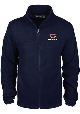 Dunbrooke Chicago Bears Mens Navy Blue HAYDEN Light Weight Jacket