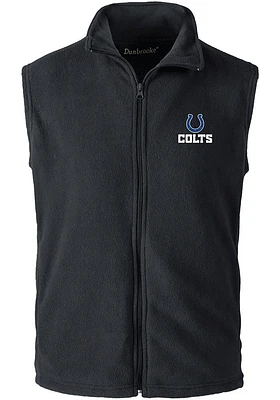 Dunbrooke Indianapolis Colts Mens Black HOUSTON Sleeveless Jacket