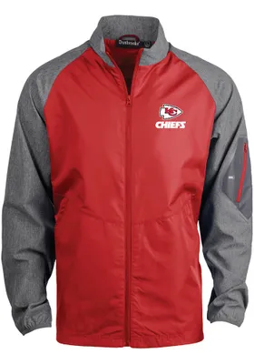 Dunbrooke Kansas City Chiefs Mens Red HURRICANE Light Weight Jacket