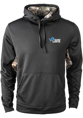 Dunbrooke Detroit Lions Mens Black Ranger Hood
