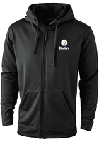 Dunbrooke Pittsburgh Steelers Mens Black TROPHY Long Sleeve Zip