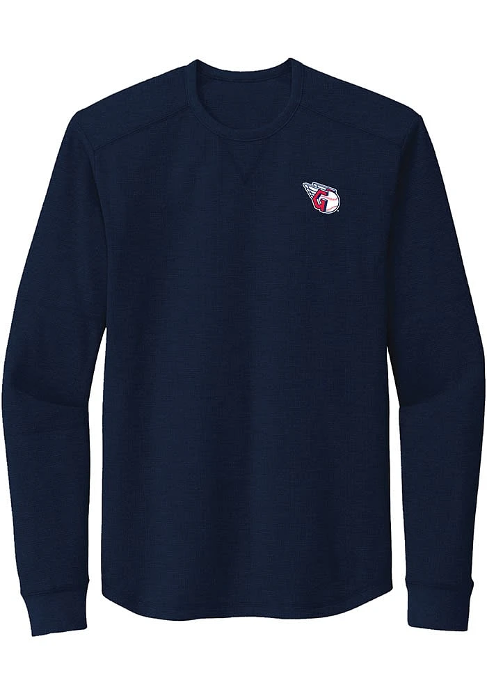 Dunbrooke Cleveland Guardians Navy Blue Cavalier Long Sleeve T Shirt