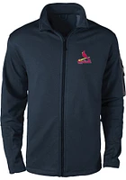 Dunbrooke St Louis Cardinals Mens Navy Blue Freestyle Medium Weight Jacket