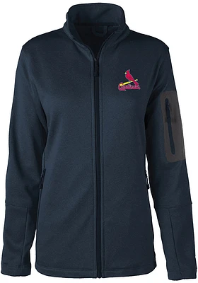 Dunbrooke St Louis Cardinals Womens Navy Blue Freestyle JKT Light Weight Jacket