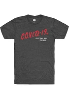 RALLY Grey COVID-19 Short Sleeve Fashion T Shirt