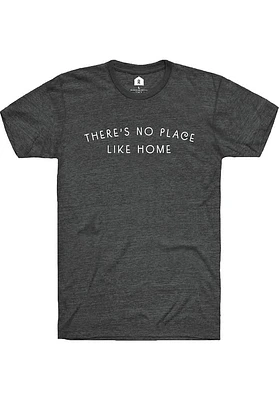 Rally Kansas Grey No Place Like Home Short Sleeve Fashion T Shirt