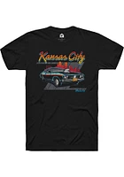 Rally Kansas City Black Muscle Car Short Sleeve Fashion T Shirt