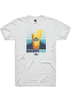 Rally Kansas City White Beer Me Short Sleeve Fashion T Shirt