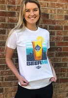 Rally Kansas City White Beer Me Short Sleeve Fashion T Shirt