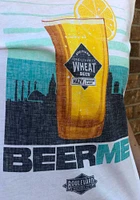Rally Kansas City White Beer Me Short Sleeve Fashion T Shirt