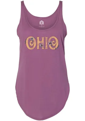 Ohio Women's Shiraz Hippie Floral Festival Tank