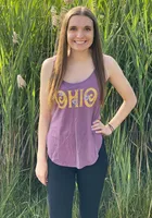 Ohio Women's Shiraz Hippie Floral Festival Tank