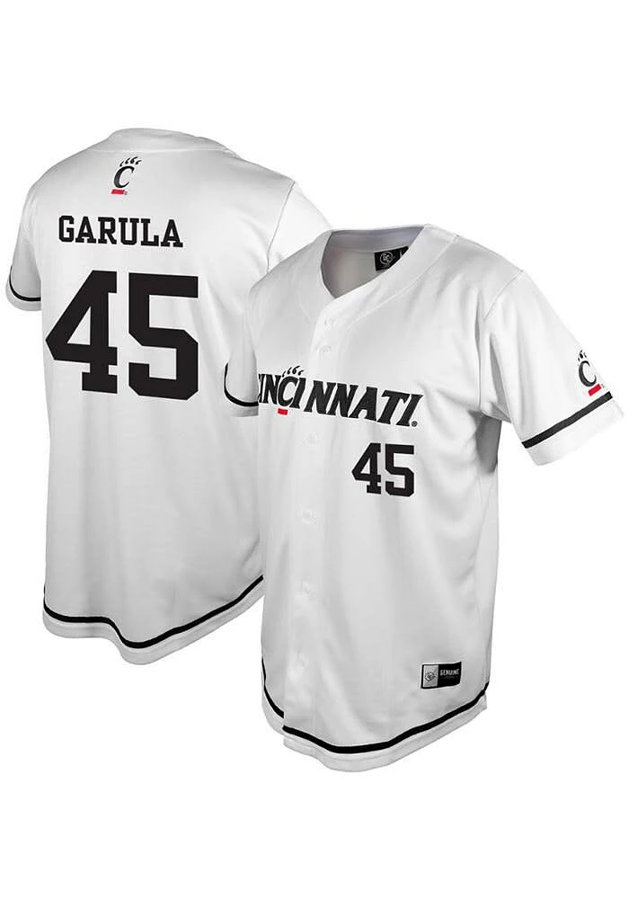 Brenden Garula Cincinnati Bearcats Mens White NIL Jersey