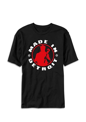 Made Detroit Black Tee Short Sleeve T Shirt