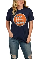 Made Detroit Navy Blue Shifter Tee Short Sleeve T Shirt