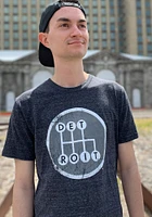 Made Detroit Black Tee Short Sleeve Fashion T Shirt