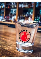 Detroit Made in Detroit Logo Shot Glass