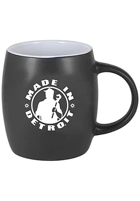 Detroit 13 oz. Ceramic Mug - Black
