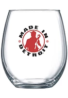 Detroit 9 oz. Stemless Wine Glass