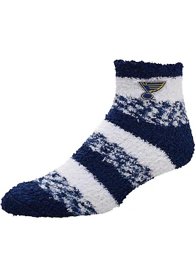St Louis Blues Stripe Womens Quarter Socks