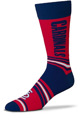 St Louis Cardinals Go Team Mens Dress Socks