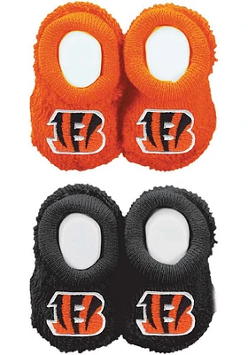 Cincinnati Bengals 2pk Baby Bootie Boxed Set