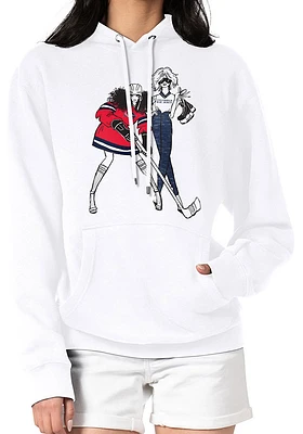 4Her Columbus Blue Jackets Womens Hockey Girls Hooded Sweatshirt