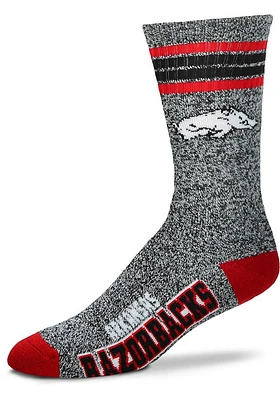 Arkansas Razorbacks Got Marbled Mens Crew Socks