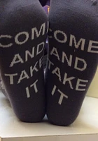 Texas Come and Take It Mens Dress Socks