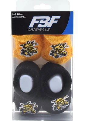 Wichita State Shockers 2pk Baby Bootie Boxed Set