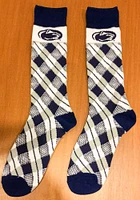 Penn State Nittany Lions Plaid Mens Argyle Socks