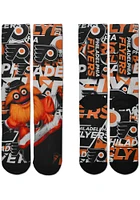 Philadelphia Flyers Gritty Mens Crew Socks