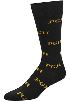 Pittsburgh Allover Mens Dress Socks