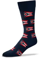 Ohio Allover Mens Dress Socks