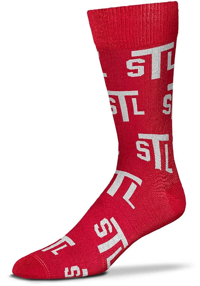 St Louis STL Allover Mens Dress Socks